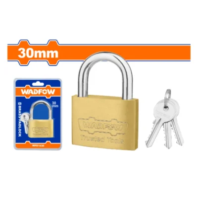 WADFOW WPD1430 30 mm قفل نحاس Brass padlock