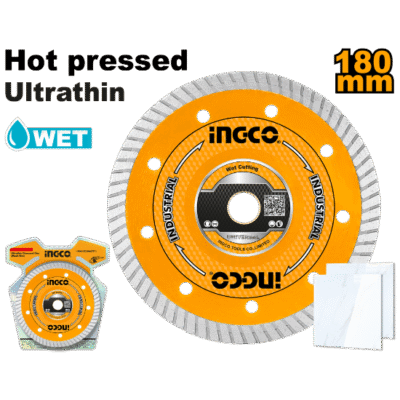 180mm (bw 8mm) Turbo Ultrathin W ديسك الماس