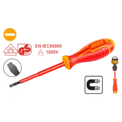 (-) 1000 V مفك براغي معزول