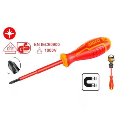 1000 V مفك براغي مصالب معزول