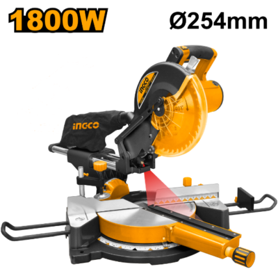 INGCO BM2S18004 1800 W منشار خشب سحاب Sliding Mitre Saw