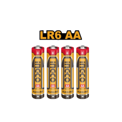 INGCO HAB2A01 4PCS 1.5V LR6 Alkaline-AA-بطارية اصبع