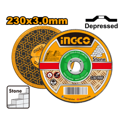 INGCO SCD302301 230x3.0mm ديسك قص حجر ABRASIVE STONE CUTTING DISC