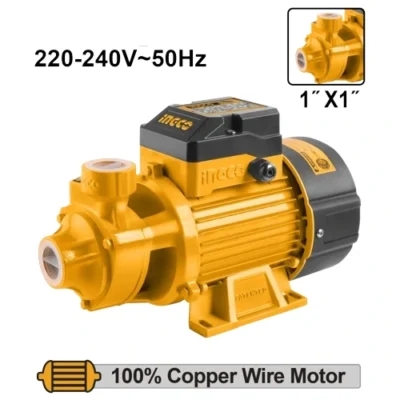 INGCO VPM مضخة مياه ملف نحاس Peripheral Booster Motor Water Pump 100% Copper Wire Motor