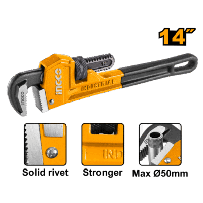 14" 50mm رنش صناعي مسكة ملبس كوتشوك