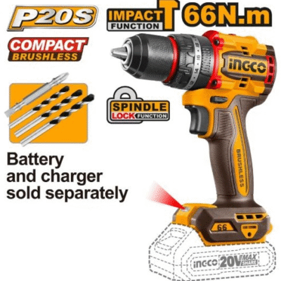 20V 13mm 66 N.m BL مقدح بطارية صناعي رجراج