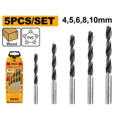 INGCO AKD5058 5PCS طقم ريش خشب wood drill bits set