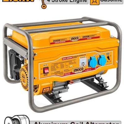 2.8KW Max 12.5A مولد كهرباء بنزين-حبلة