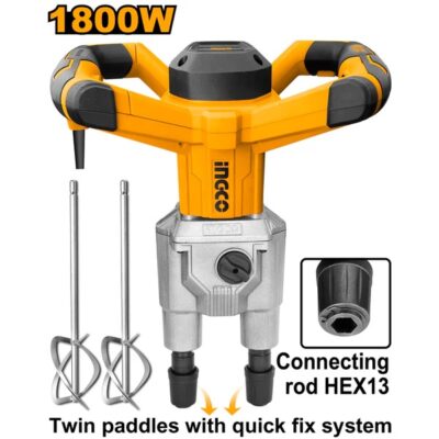 1800W 2 Gears خلاط بويا صناعي