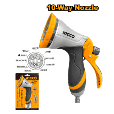 3/4 " لانس مياه مع 10 عيارات