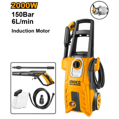 2000W 150Bar 6L/min مكنة غسيل