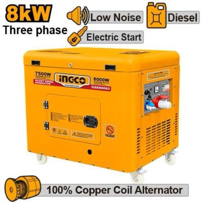 8KW 12Ax3Phases Diesel مولد كهرباء مسكر ديزل-مارش