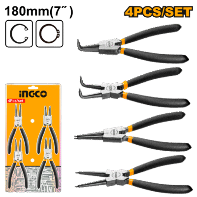 7" 4 Pcs طقم بانسة سكمان