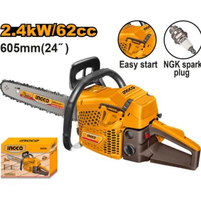 24" 2.4KW 62cc منشار حطب على البنزين