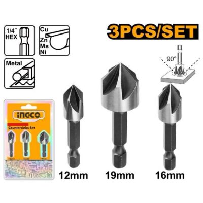 3 Pcs HSS طقم ريش حديد بلبل