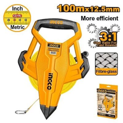 100 m x 12.5 mm مازورة كيل فايبر براس شك