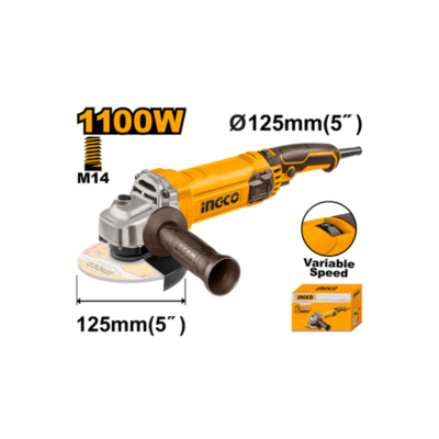1100W 125mm صاروخ سرعات صغير