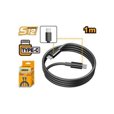 1m USB type-C to type-C cable كابل