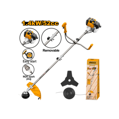 1.4KW 2.2HP 52cc حشاشة كتف على البنزين خيط وفراش