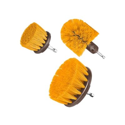 3Pcs طقم فراشي تنظيف نعومة وسط للمقدح