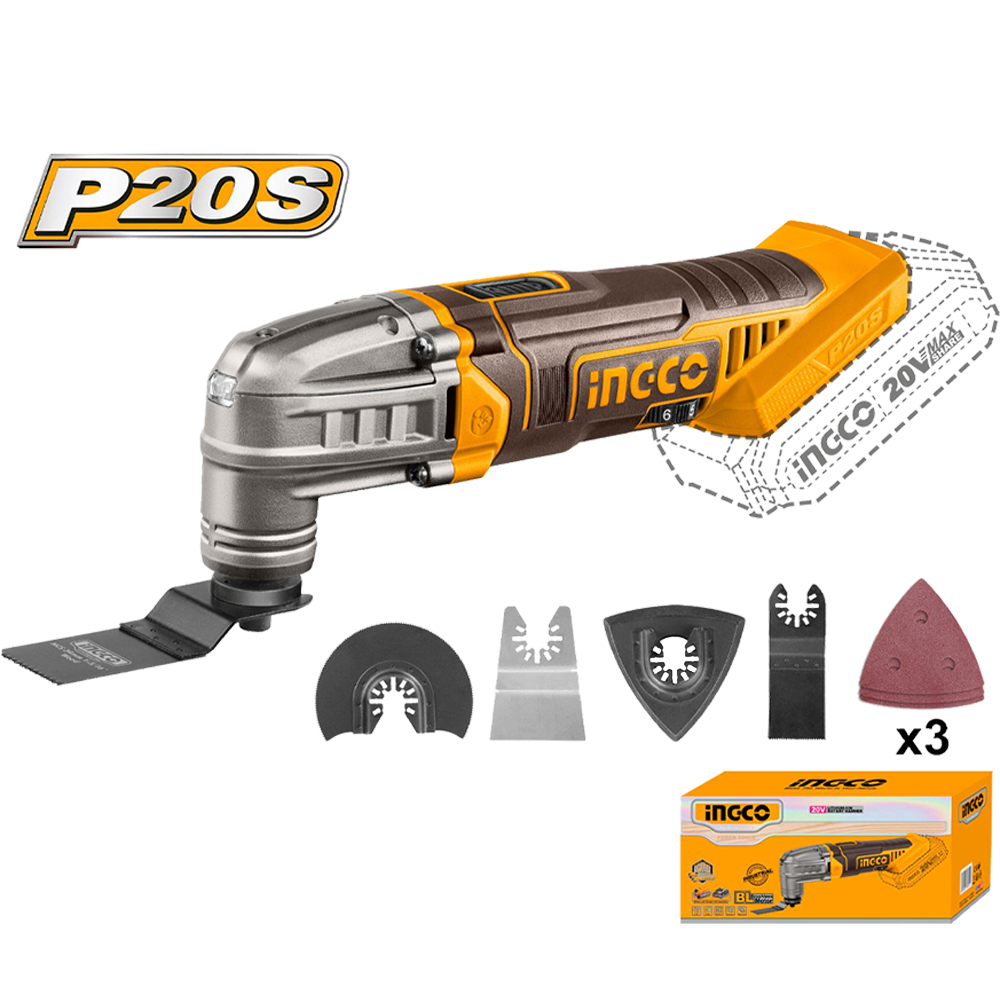 20V 8Pcs acces. Multi Function آلة متعدد الاتعمالات