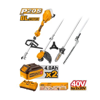 20V 2Batt 4Ah+Char 4 functions منشار زراعي متعدد الاستعمالات