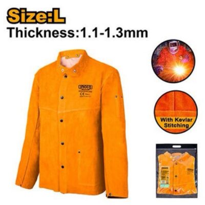 Large جكات لحام من جلد البقر