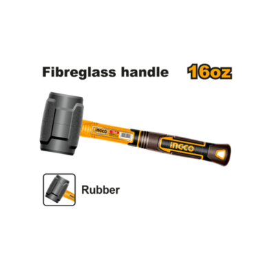 16oz/450g مظرق كوتشوك مسك فايبر