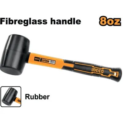 8oz/220g مظرق كوتشوك مسك فايبر