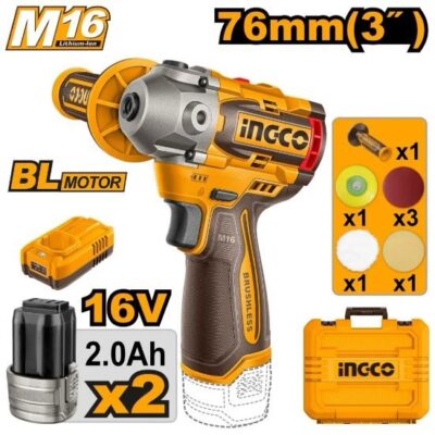 16V 2Batt+Char 76mm BL فرد بوليش بطارية