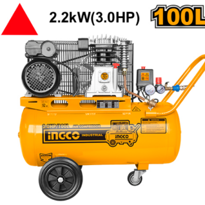 INGCO AC301008 100L 2.2KW (3HP) كومبرسور هواء Air Compressor
