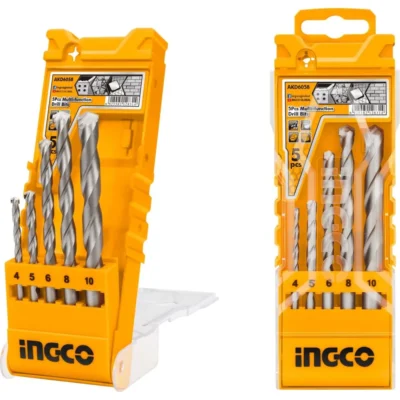 INGCO AKD6058 5PCS طقم ريش حديد وباطون Drill Bits Set for Masonry Concrete
