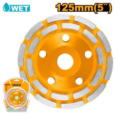 INGCO CGW021251 125X22.22MM  براشة باطون Diamond Cup Wheels Disc