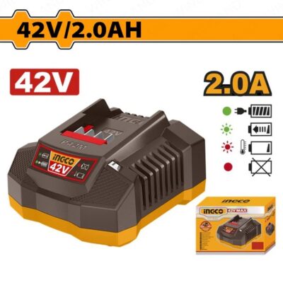 INGCO FCLI42021 42V 2A شاحن بطاريات FAST CHARGER