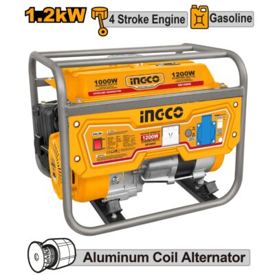 INGCO GE15005 1.2KW MAX 5.4A مولد كهرباء بنزين Gasoline generator