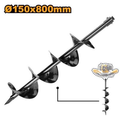 INGCO GEA55221-2 150X800MM ريشة مكنة حفر ارض Earth Auger Bit