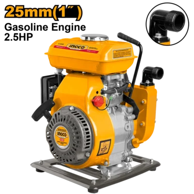 INGCO GWP102 2.5HP 16M 100L/MIN 1" مضخة مياه على البانزين Gasoline water pump