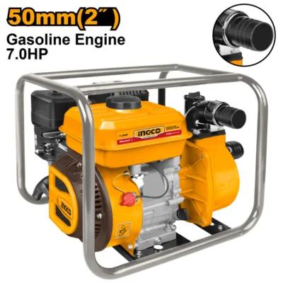 INGCO GWP202 7.0HP 32M 550L/MIN 2" مضخة مياه على البانزين Gasoline Water Pump