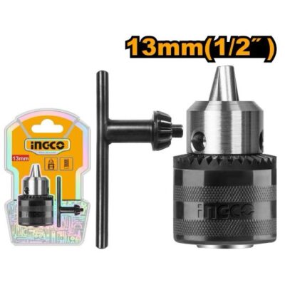 INGCO KC1301 1.5-13MM 1/2" رأس مقدح حديد بمفتاح Drill Key Chuck
