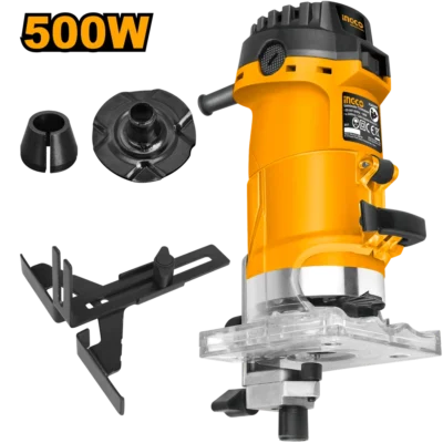 INGCO PLM5002 500W (1/4")-( 6MM) راوتر خشب Laminate Trimmer Router