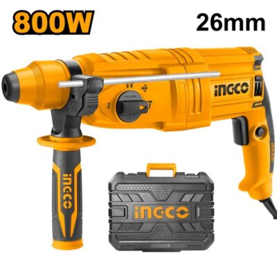 INGCO RGH9028 800W SDS PLUS مقدح برم وتكسير Rotary Hammer