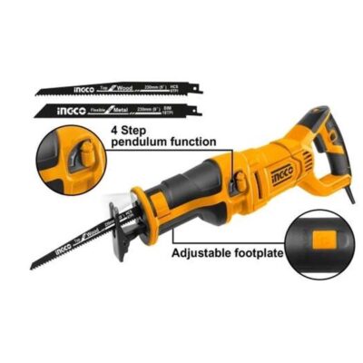 INGCO RS12001 1200W منشار كهربائي ترددي RECIPROCATING SAW