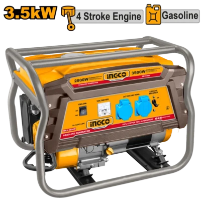3.5KW Max 16A مولد كهرباء بنزين-حبلة