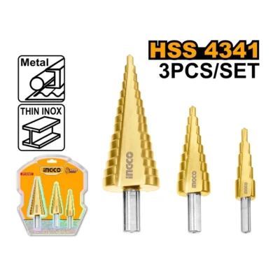 AKSDS80401 3 Pcs Hex shank طقم ريش بلبل نحاس صناعي