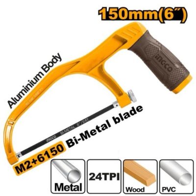 INGCO MHHF1503  150MM(6") منشار صغير هيكل المينيوم MINI HACKSAW FRAME SAW