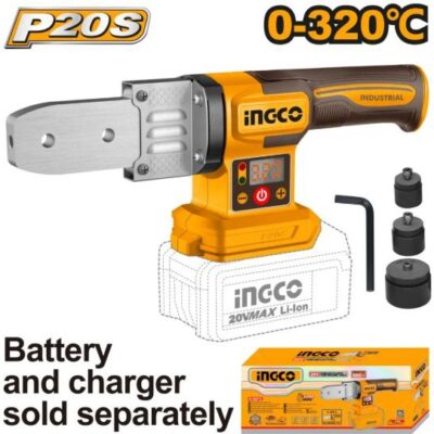 INGCO PTWTLI2018 20V 0-320℃ مكنة لحام بطارية Plastic Weld Tool Battery