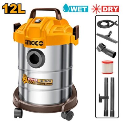 INGCO VC14122 800W 12 L مكنسة كهربائية Vacuum Cleaner