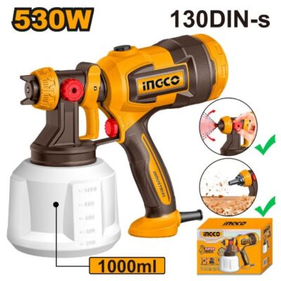INGCO SPG4506  530W-130DIN-S فرد رش بويا ديركت صناعي Electric Spray Gun