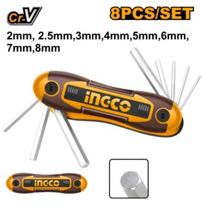 HHK14081  8 Pcs (2-8mm) طقم مسدس سكين