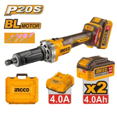 CDGLI20012  20V 2Batt 4Ah+Char+Box 6 mm صاروخ جلخ وحفر صناعي